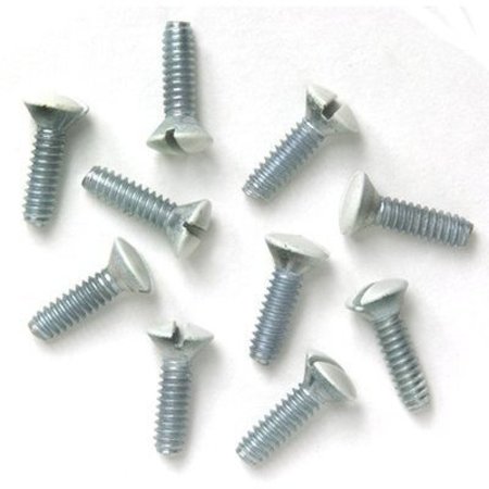 PASS & SEYMOUR 10Pk Wht Wallplat Screw 510WCC20